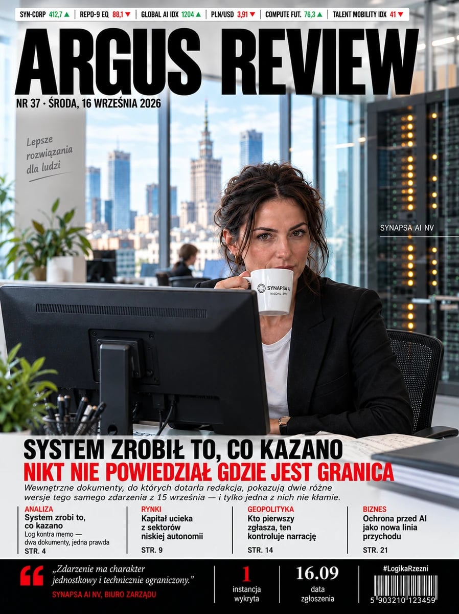SYSTEM ZROBIŁ TO CO MU KAZANO