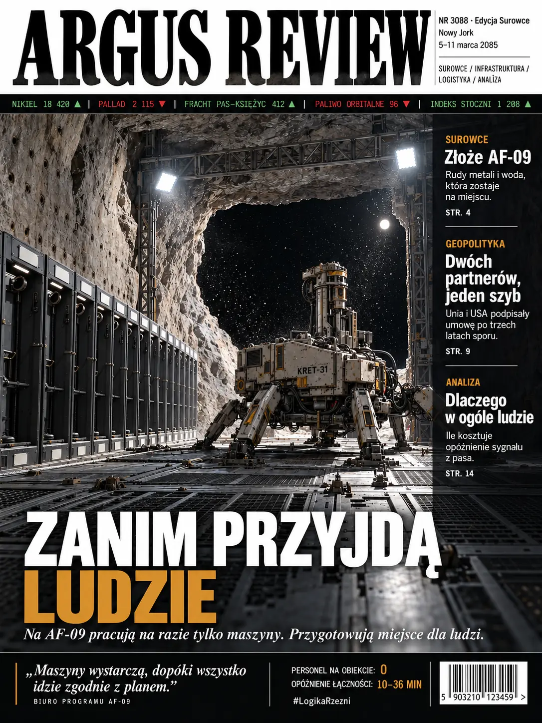 KOSZT CZŁOWIEKA?
