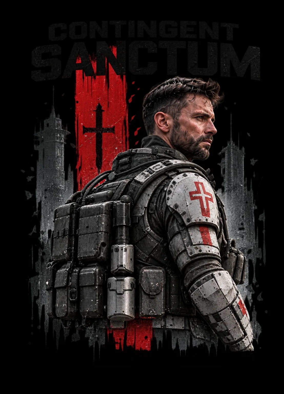 Sanctum Contingent — a military figure of the CG world