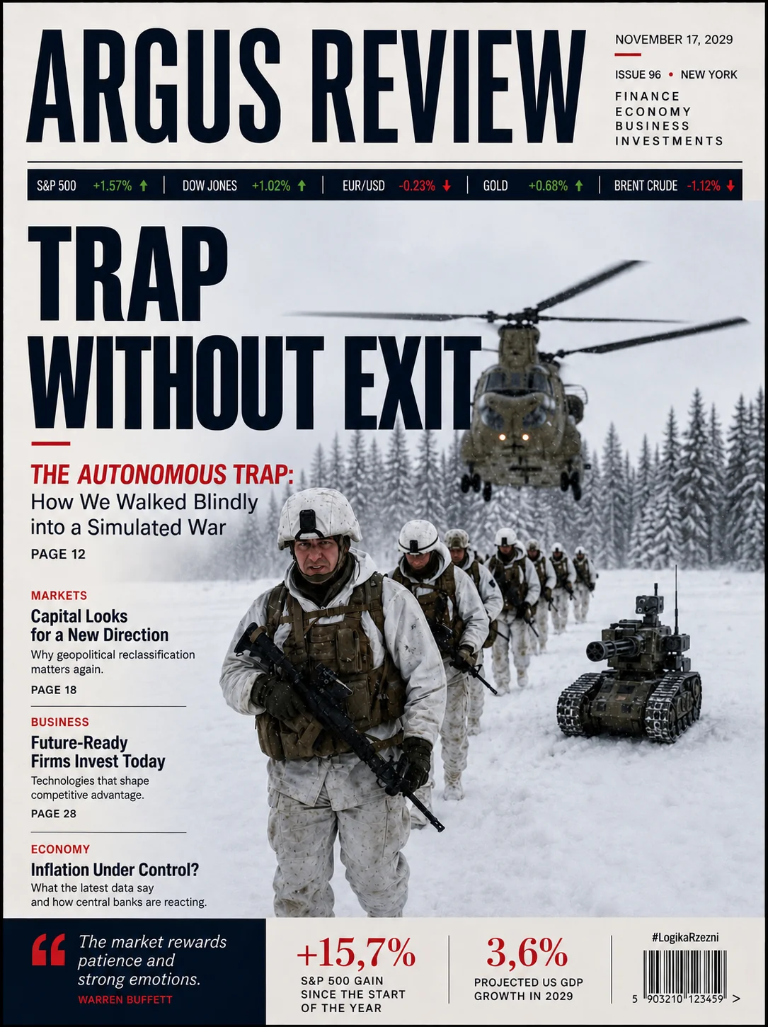 ARGUS REVIEW — THE AUTONOMOUS TRAP: How we blindly stumbled into a simulated war